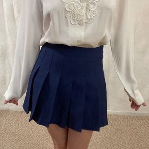 School girl skirt with shorts attatvjed